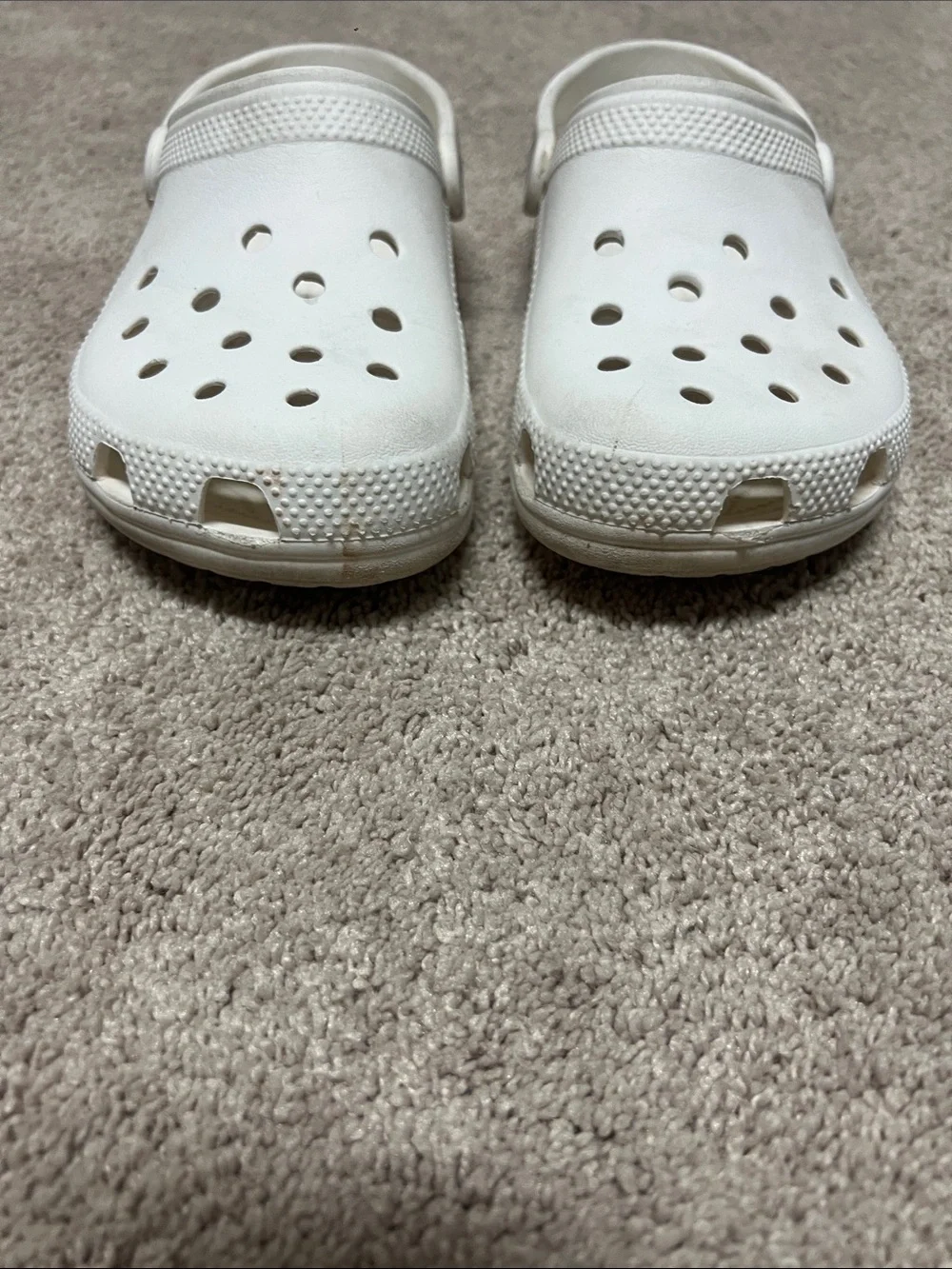 White crocs